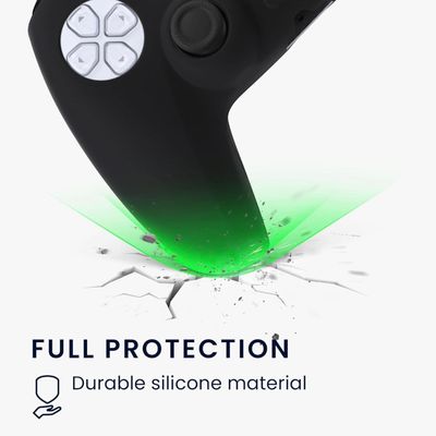 Imagen 2 del producto Funda Carcasa Case De Silicona Negro Ps5 Control Playstation 5