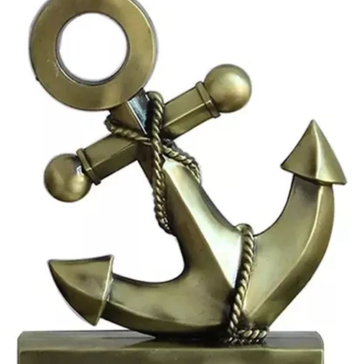 GENERICO - ADORNO ANCLA METALICA SOBREMESA