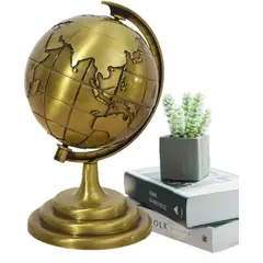 GENERICO - GLOBO TERRAQUEO METALICO