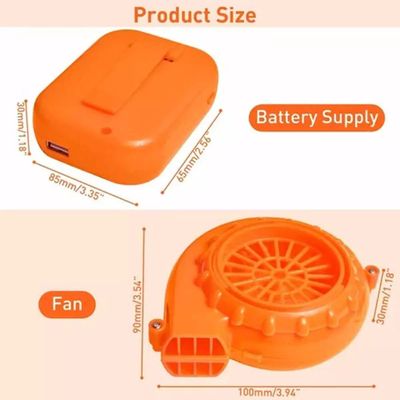 Imagen 2 del producto Mini Ventilador Inflador Repuesto Para Disfraz Inflable