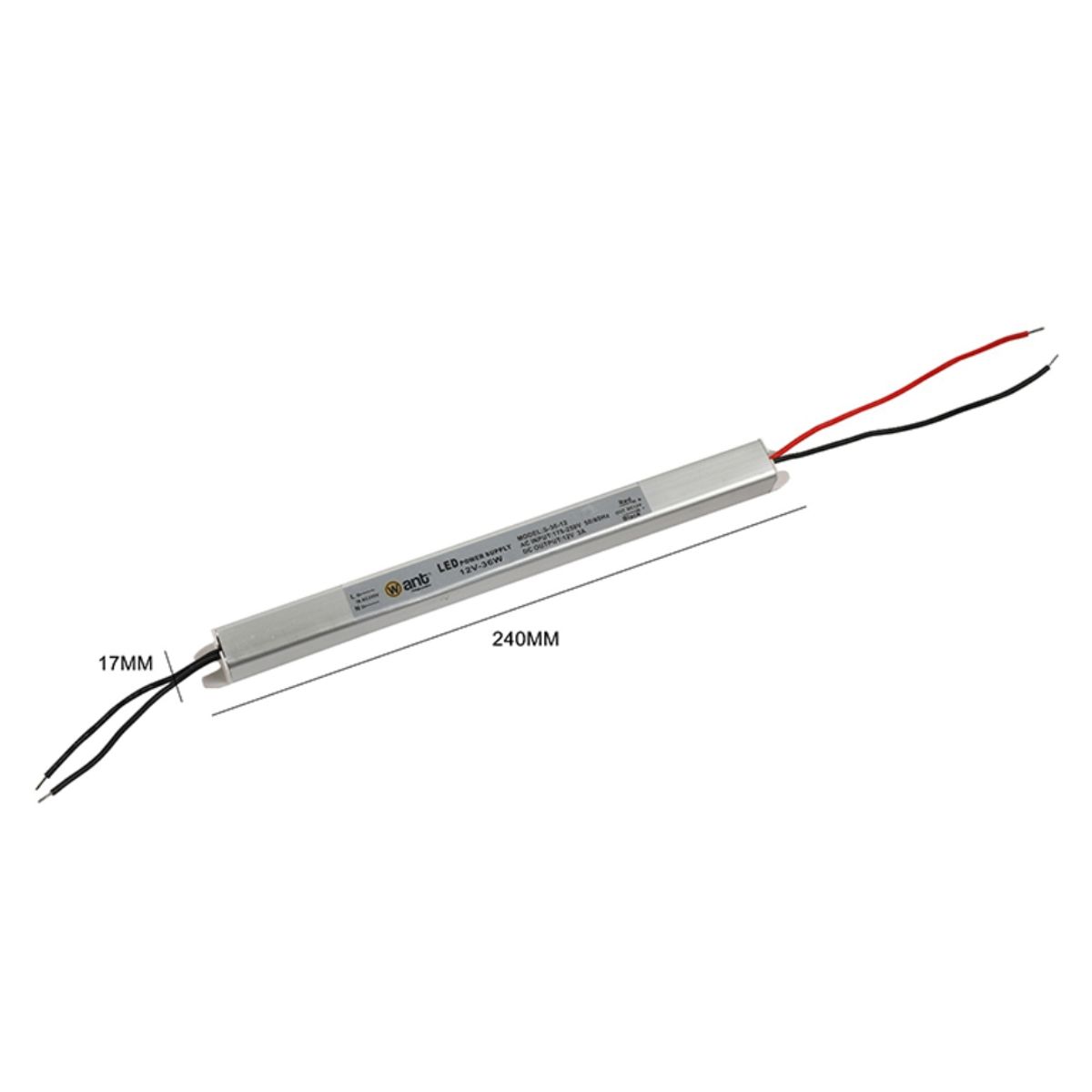GENERICO - Fuente De Poder Slim 12v 36w Want