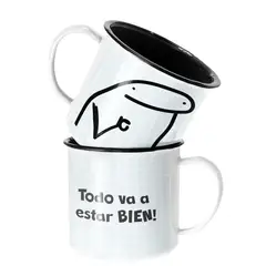 SM - Taza Enlozada Lechera Todo va a estar bien Regalo