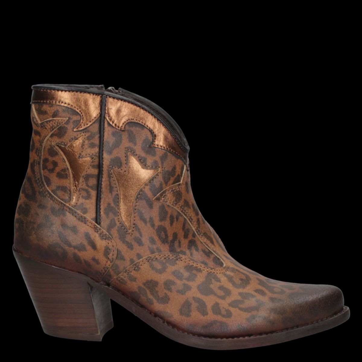 FELMINI - Botín Casual Mujer Marrón Claro Felmini