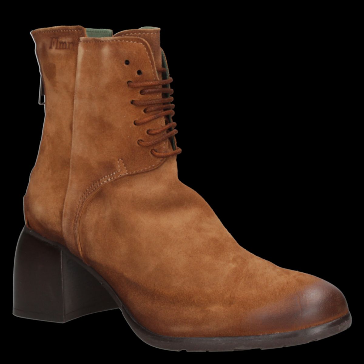 FELMINI - Botín Casual Mujer Marrón Claro Felmini