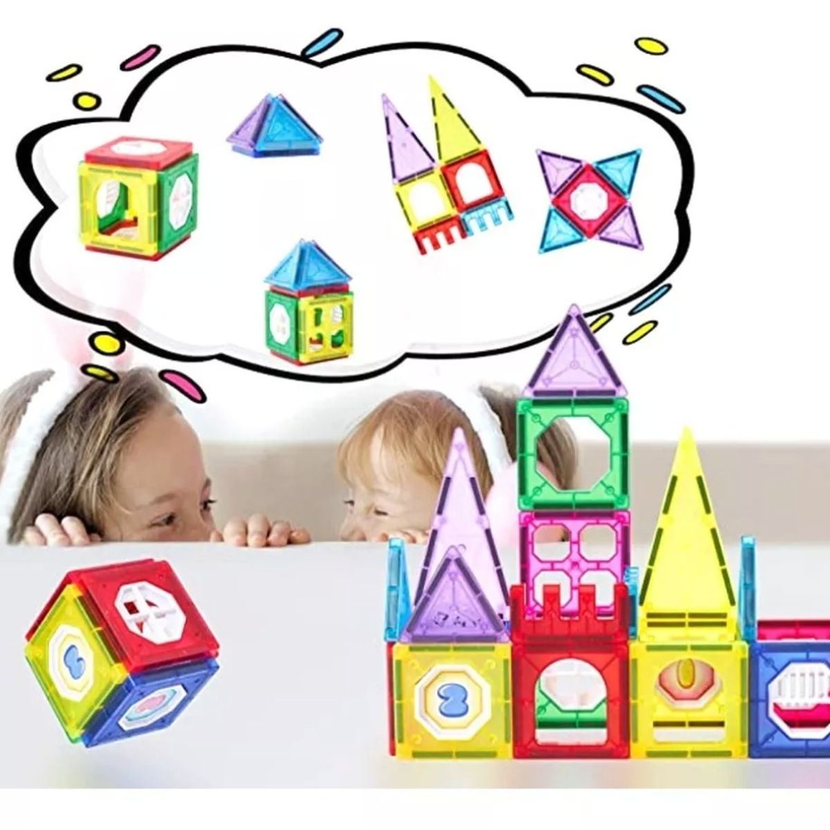 GENERICO - Bloques Magnetico Juego Didactico 34 Pcs Niños / N Ofertas