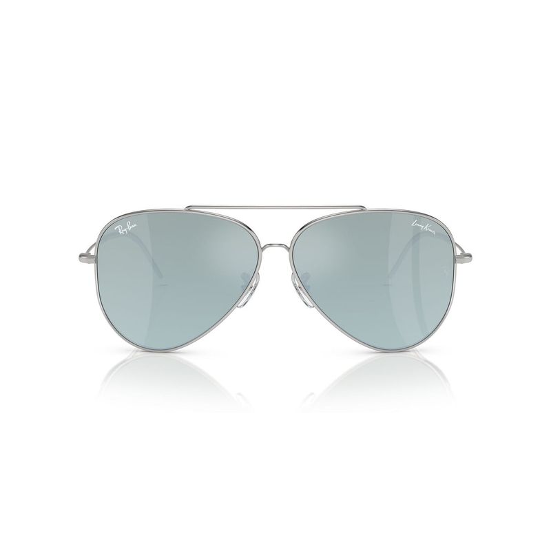 RAY BAN - Anteojos De Sol Ray-Ban  Aviator Reverse Plateado Unisex