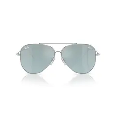 RAY BAN - Anteojos De Sol Ray-Ban Aviator Reverse Plateado Unisex