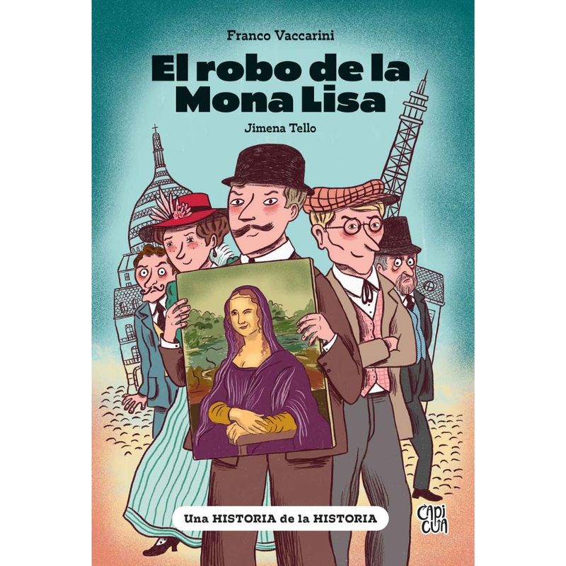 VERGARA Y RIBA - Libro EL ROBO DE LA MONA LISA