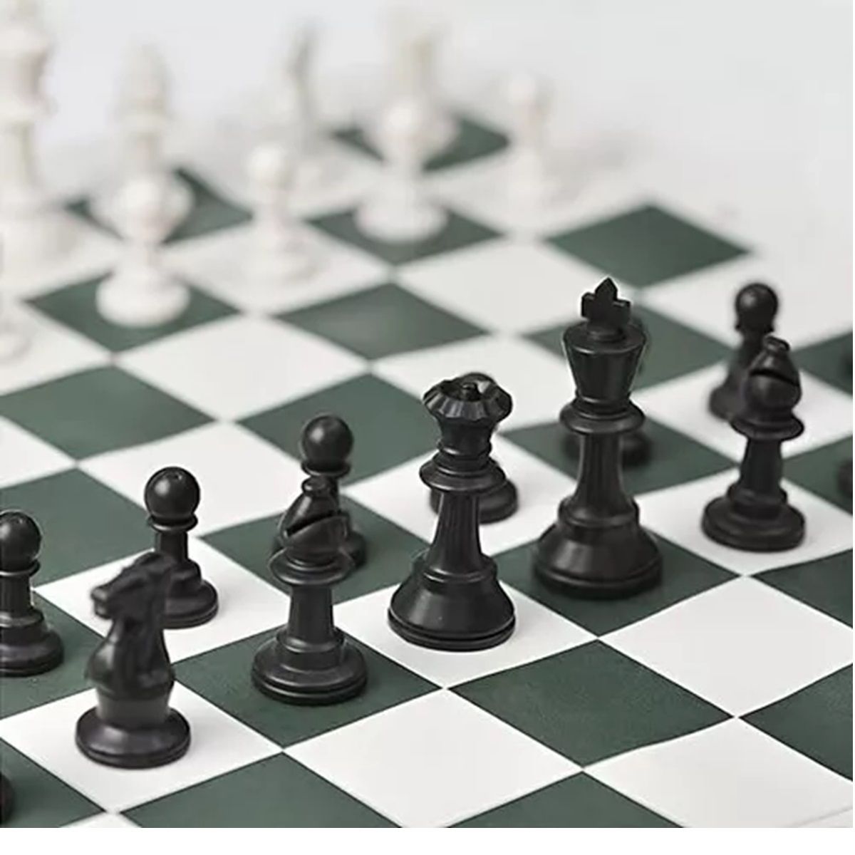 GENERICO - Tablero Ajedrez Calidad Profesional Grande Enrollable