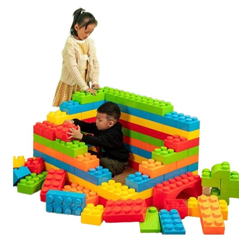 JUGUETON - Set Bloques Construcción Gigantes 45 Piezas Legos
