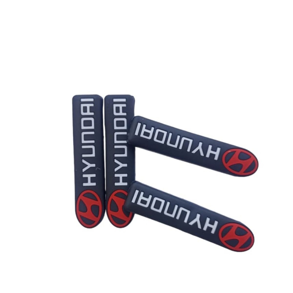 GENERICO - Tope Protector de puertas para vehículos 4 piezas HYUNDAI