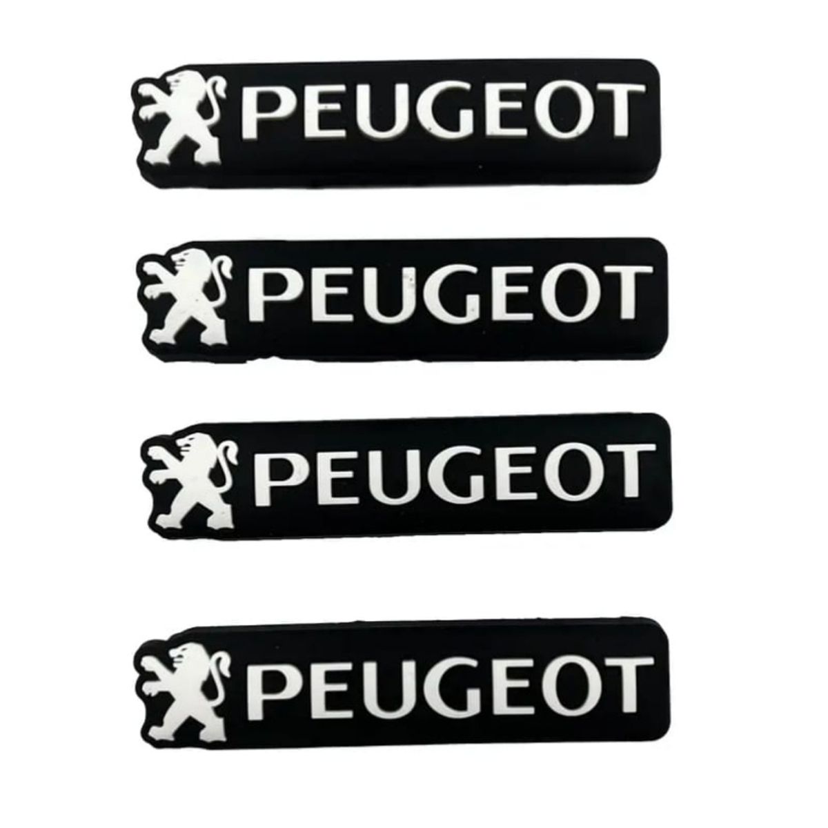 GENERICO - Tope Protector de puertas para vehículos 4 piezas PEUGEOT