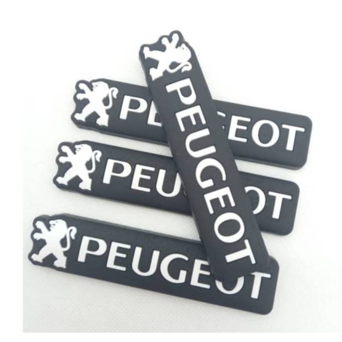 GENERICO - Tope Protector de puertas para vehículos 4 piezas PEUGEOT