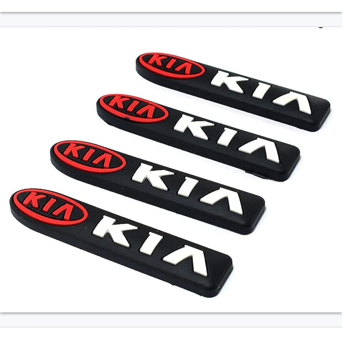 GENERICO - Tope Protector de puertas para vehículos 4 piezas KIA