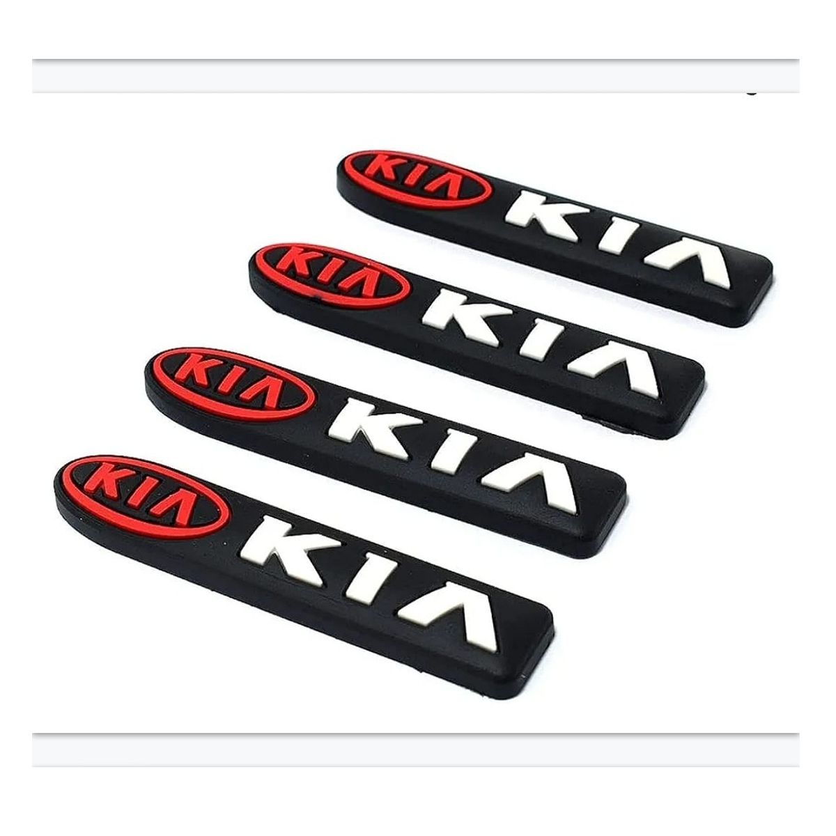 GENERICO - Tope Protector de puertas para vehículos 4 piezas KIA