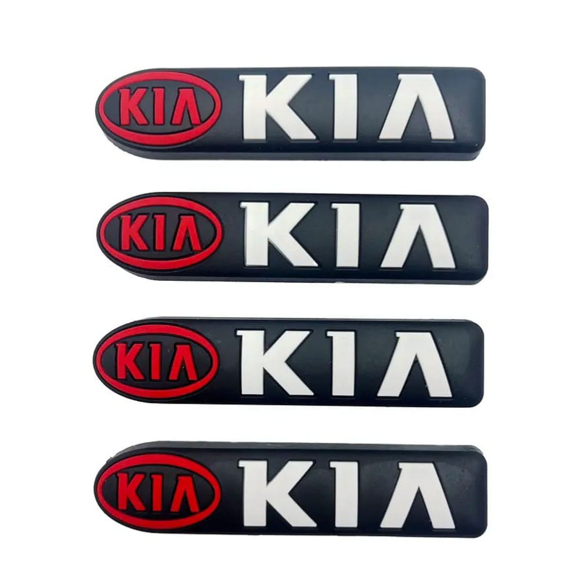 GENERICO - Tope Protector de puertas para vehículos 4 piezas KIA