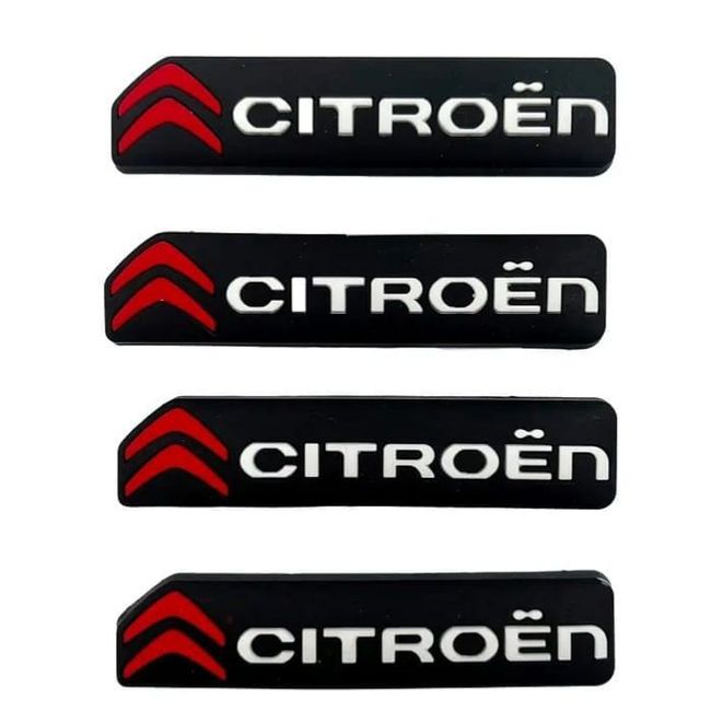 GENERICO - Tope Protector de puertas para vehículos 4 piezas CITROEN