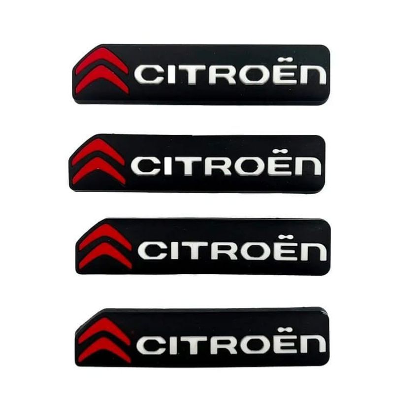 GENERICO - Tope Protector de puertas para vehículos 4 piezas CITROEN