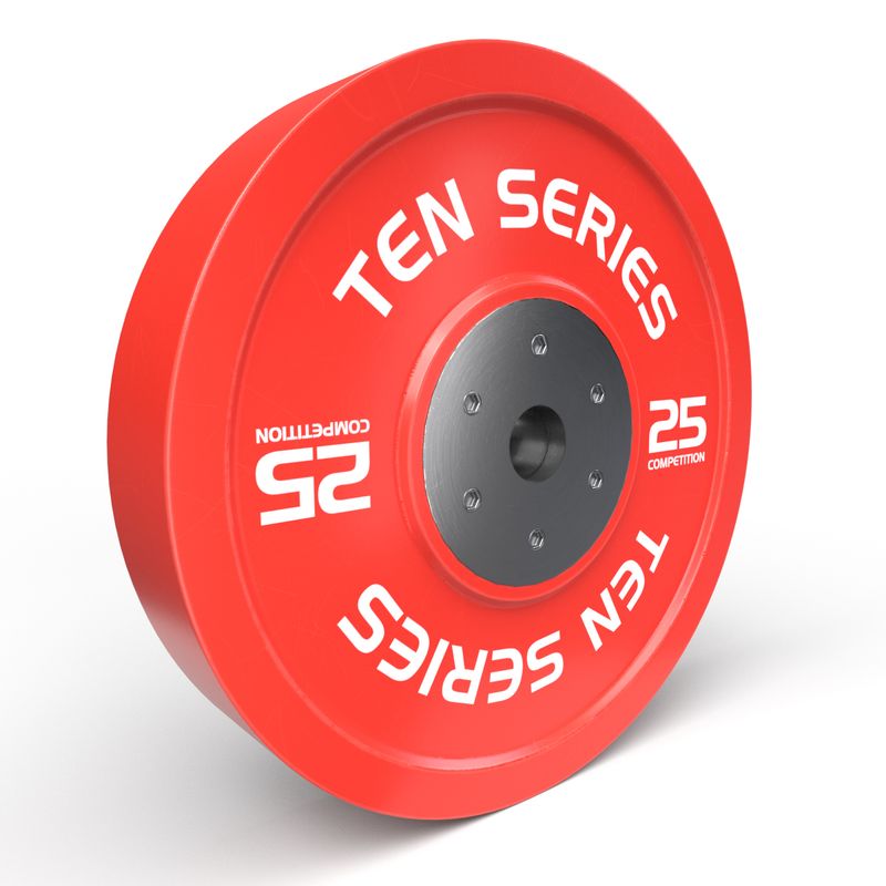 TEN SERIES - Disco Competición Bumper Ten Series 25 Kg