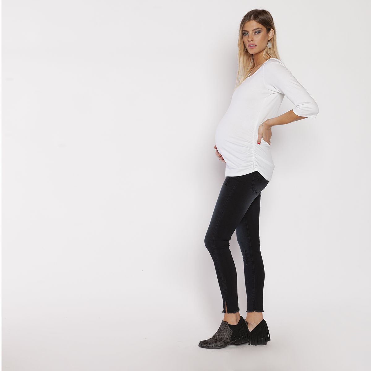 NALA - Jeans Maternal Anita Dremel Negro Nala Maternity