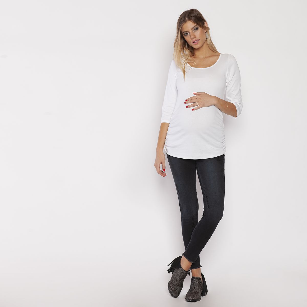 NALA - Jeans Maternal Anita Dremel Negro Nala Maternity