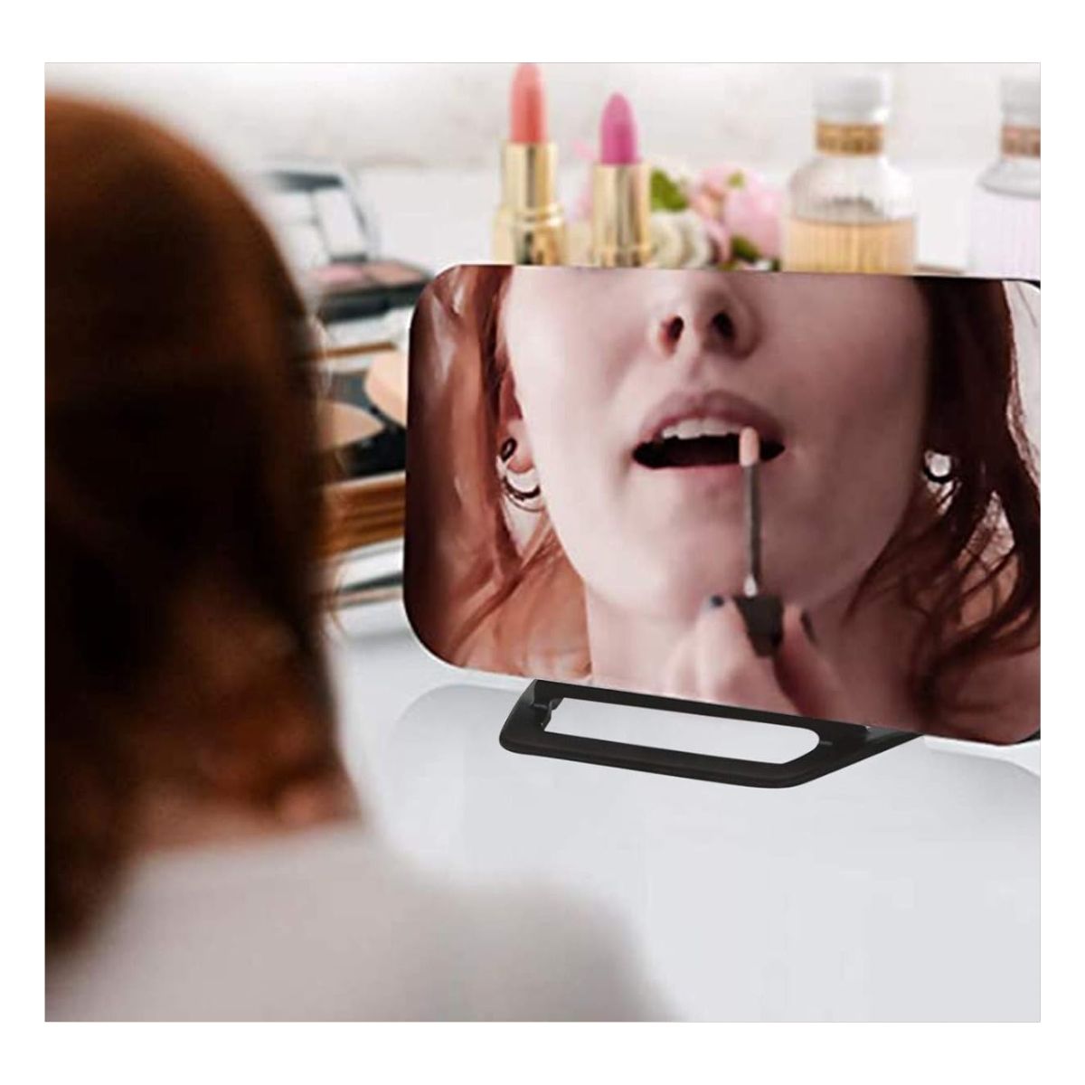 GENERICO - Reloj Despertador Digital con Espejo