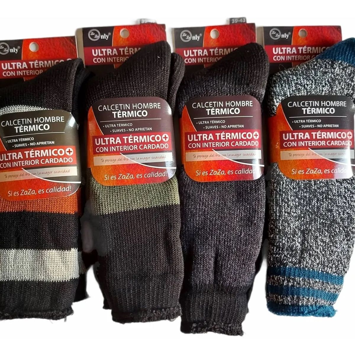 GARSIL - 12 Pares De Calcetines Hombre Ultra Térmico - Diabeticos - Suaves