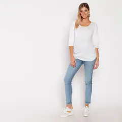 NALA - Jeans Maternal Luisa Celeste Maternity