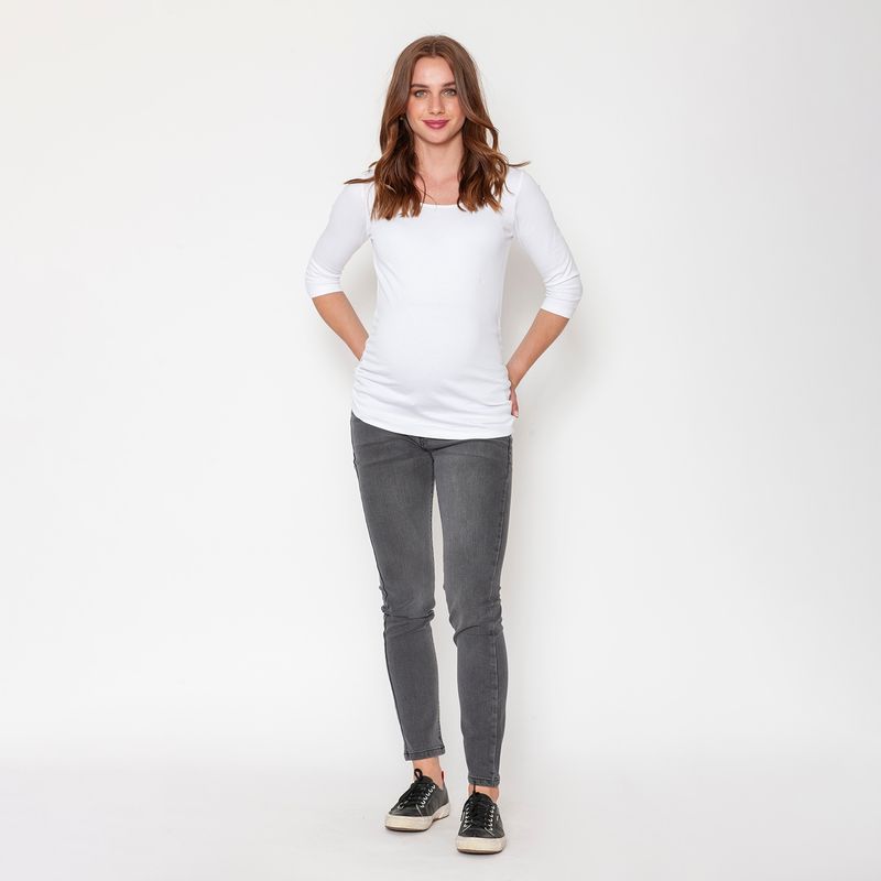 NALA - Jeans Maternal Luisa Gris Nala Maternity