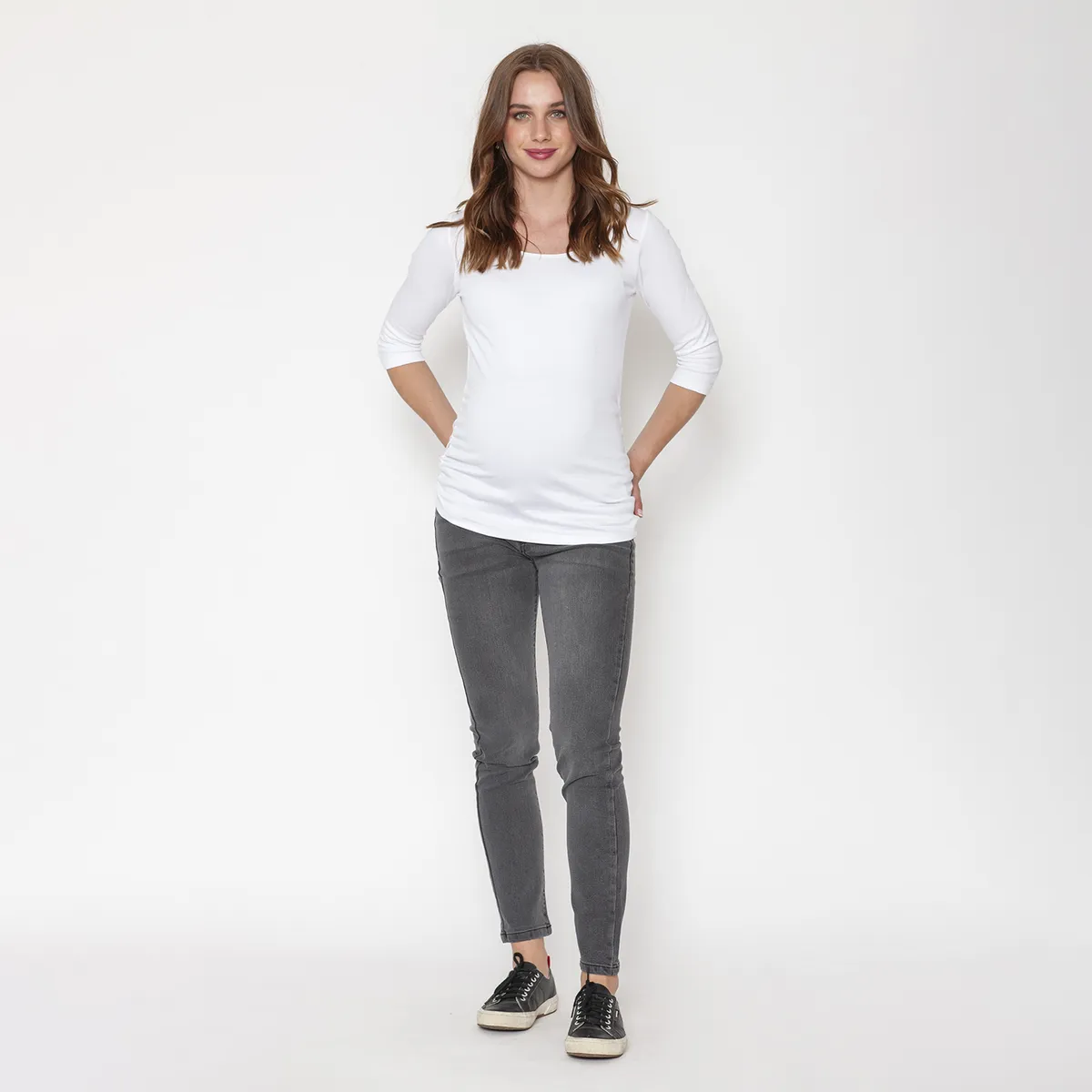 NALA - Jeans Maternal Luisa Gris Nala Maternity