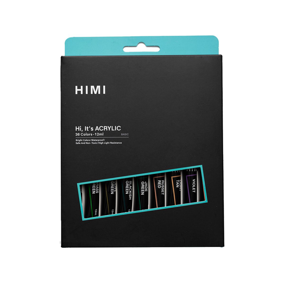HIMI - Set himi de tubo acrílico 12 ml - 36 colores
