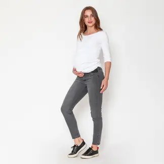 NALA - Jeans Maternal Clara Gris Maternity