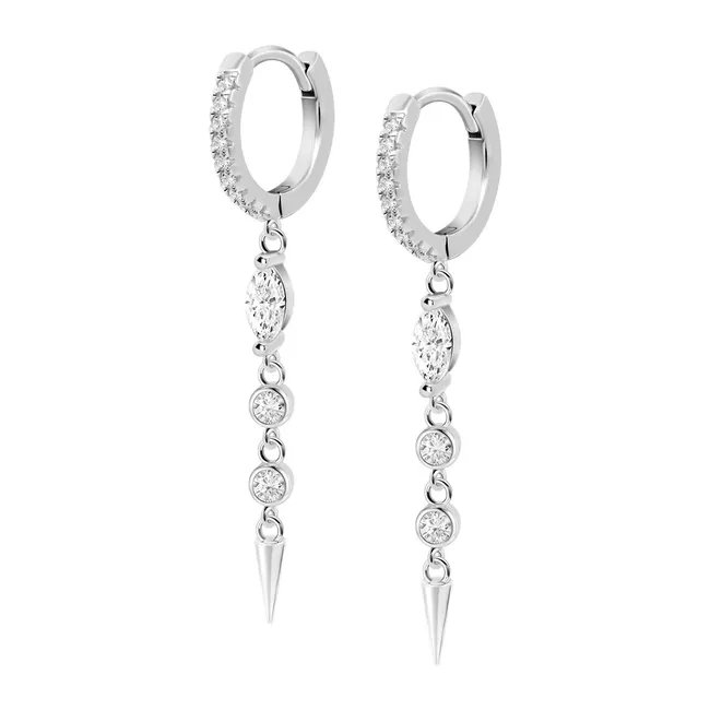 LOTUS SILVER - Aros LP3687-4/1 Lotus Silver Mujer Pure Essential