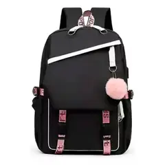 ESHOPANGIE - Mochila Urbana Bolso Escolar Juvenil Con Interfaz Usb Aux