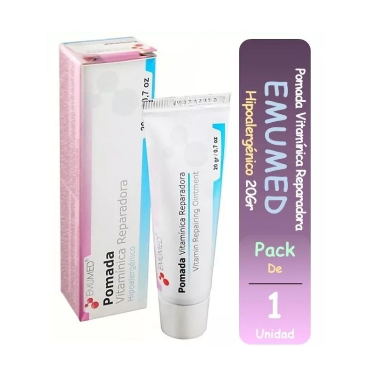 EMUMED - Emumed Pomada Vitamínica Reparadora 20 Gr