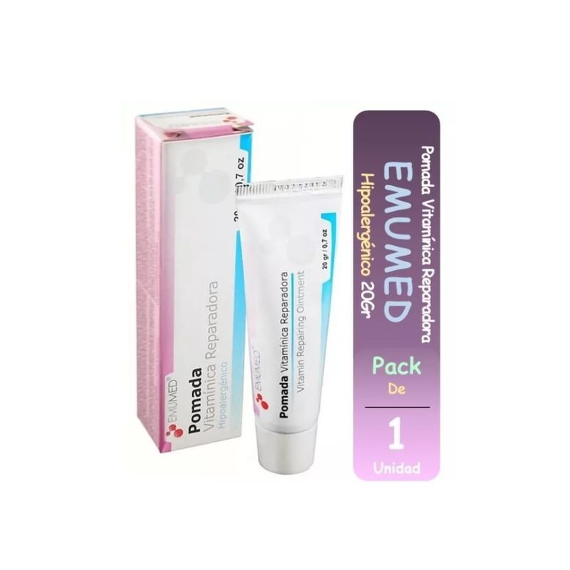 EMUMED - Emumed Pomada Vitamínica Reparadora 20 Gr