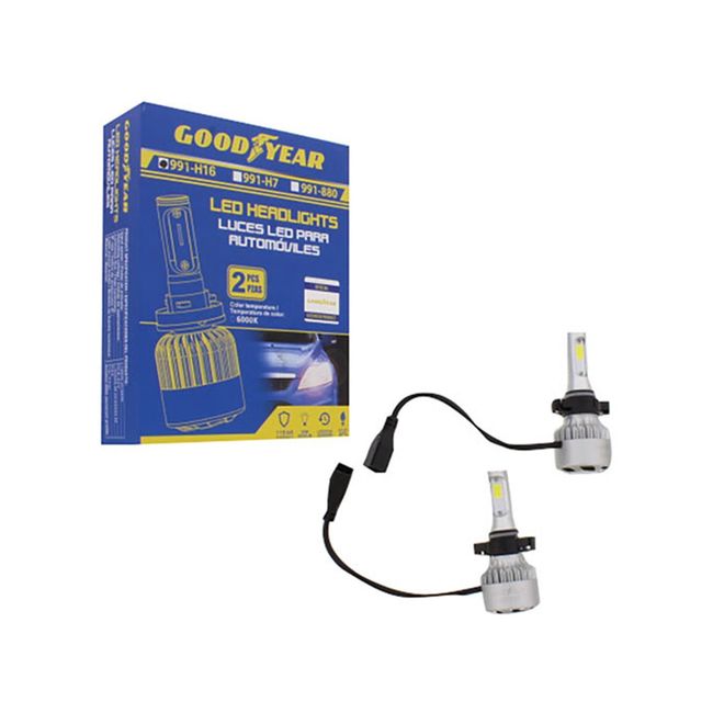 GOODYEAR - Ampolleta led para auto H16 Goodyear
