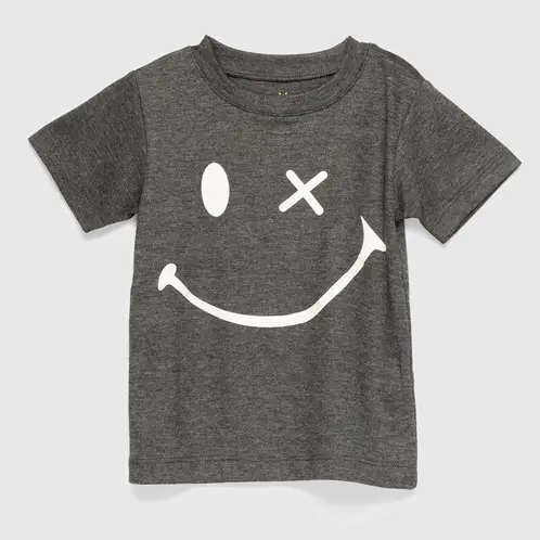 COYOTE KIDS - Polera gris smile adulto algodón peruano - Gris_.