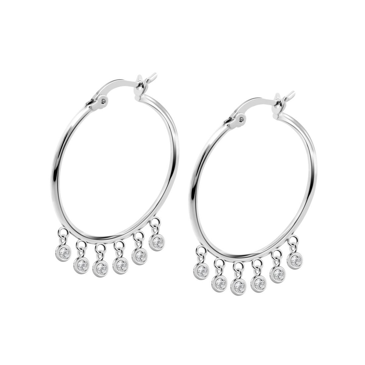 LOTUS SILVER - Aros LP3725-4/1 Lotus Silver Mujer Trendy
