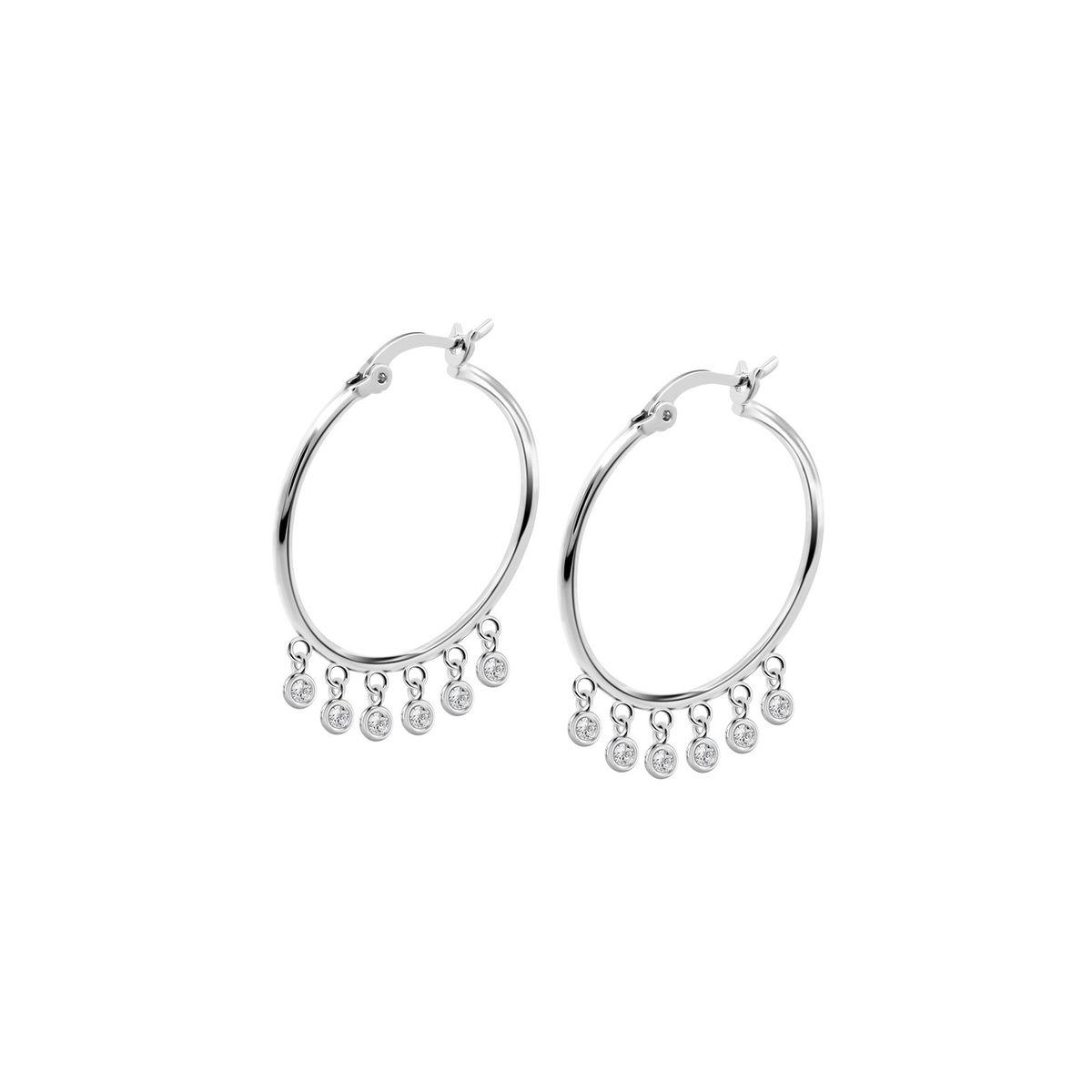 LOTUS SILVER - Aros LP3725-4/1 Lotus Silver Mujer Trendy