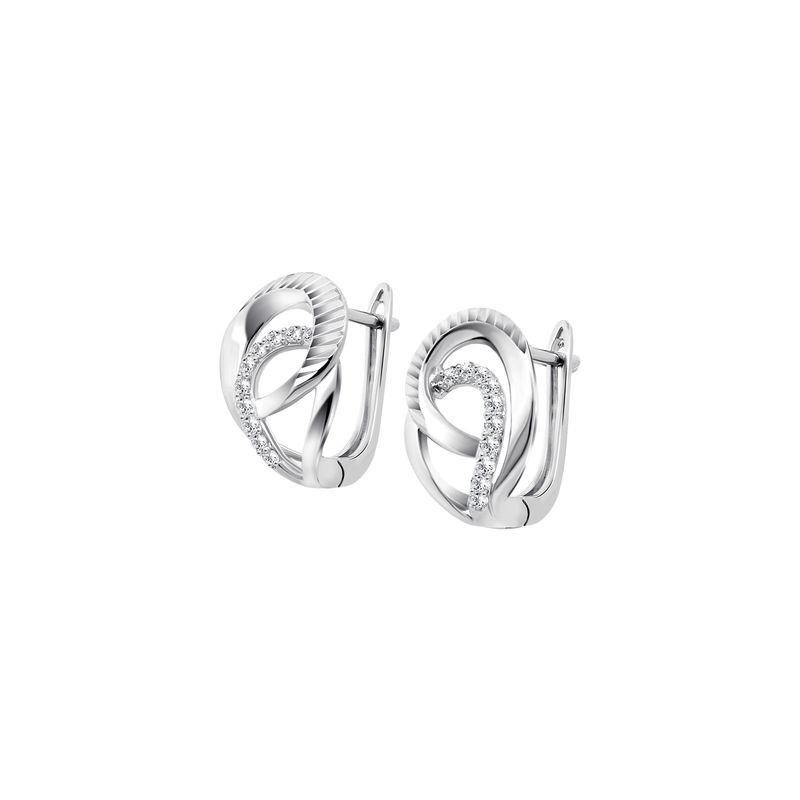 LOTUS SILVER - Aros LP3695-4/1 Lotus Silver Mujer Pure Essential