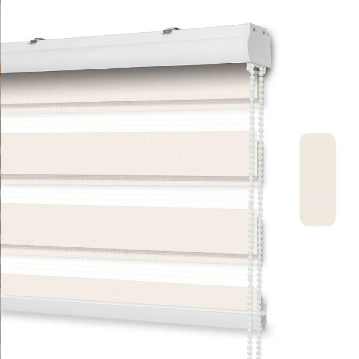 GENERICO - Roller Duo con Cenefa 200 x 200 - Beige