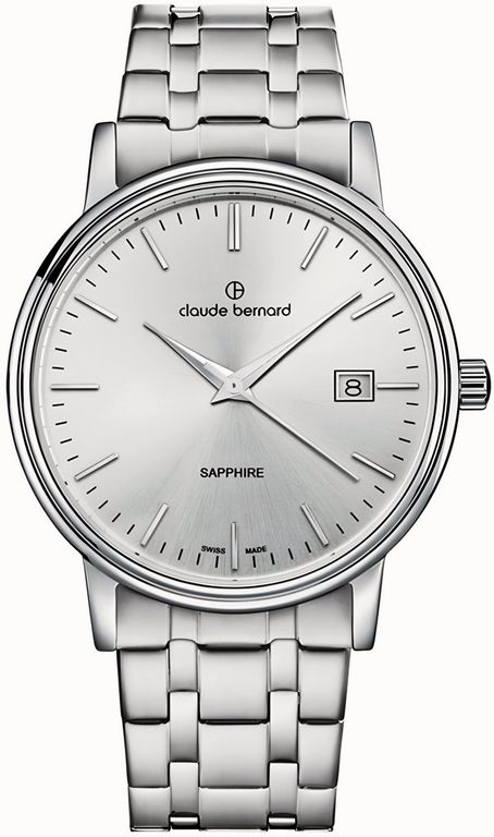 Reloj Classic Date Hombre Acero TALLA UNICA