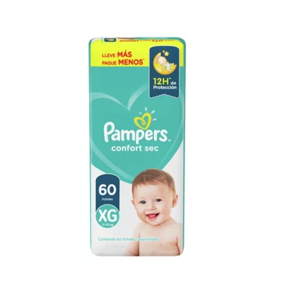PAMPERS - Maletas Pampers Confort Sec Talla XG