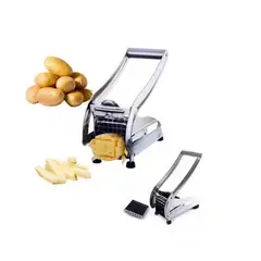 GENERICO - Cortador Picador Papas Fritas Verduras Acero Inoxidable