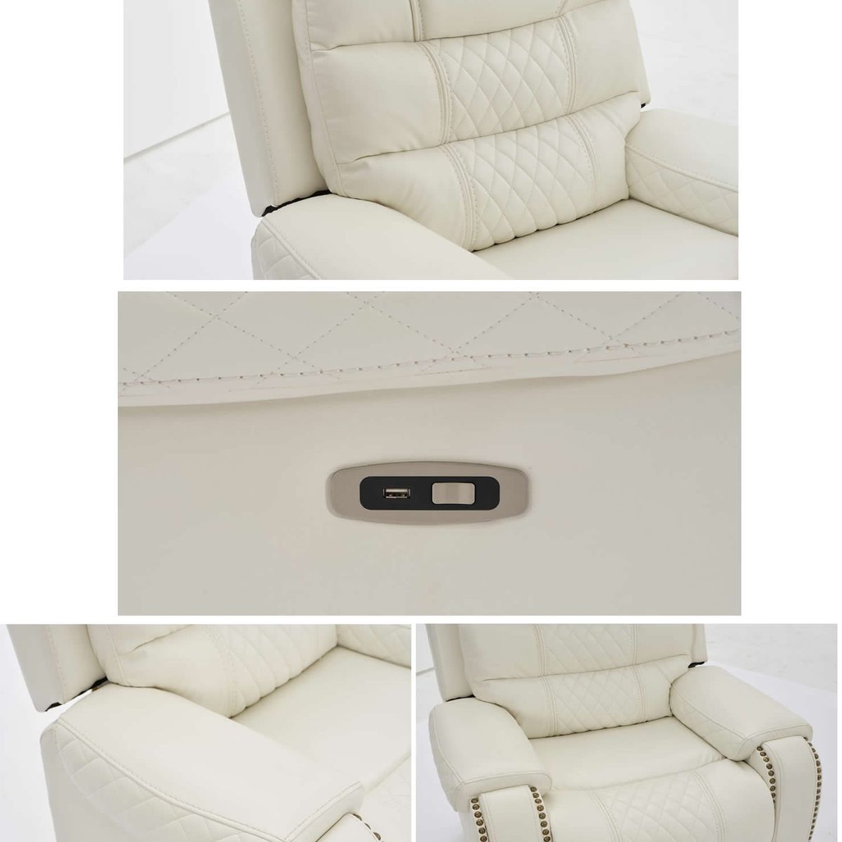 ECOMUSO - BERGERE EDWARD ELECTRICO BLANCO ECOMUSO