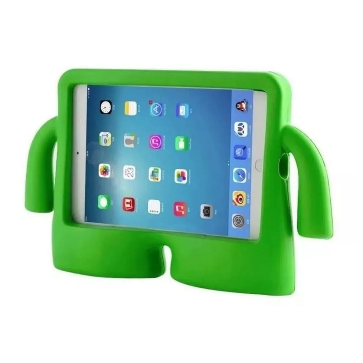 GENERICO - funda antigolpes  niños para tablet de 9.7 pulgadas VERDE