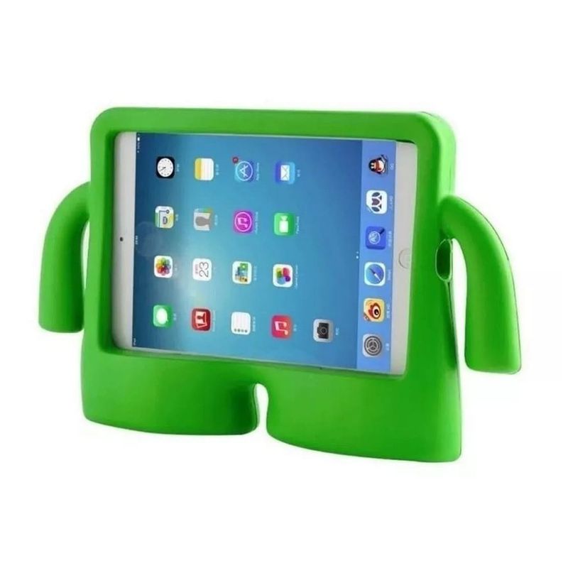 GENERICO - funda antigolpes  niños para tablet de 9.7 pulgadas VERDE