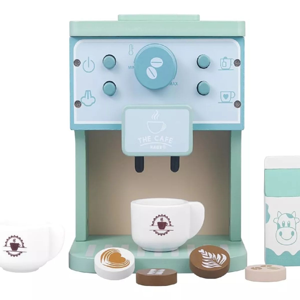 GENERICO - Cafetera De Madera Para Niños Juego De Rol Didáctico