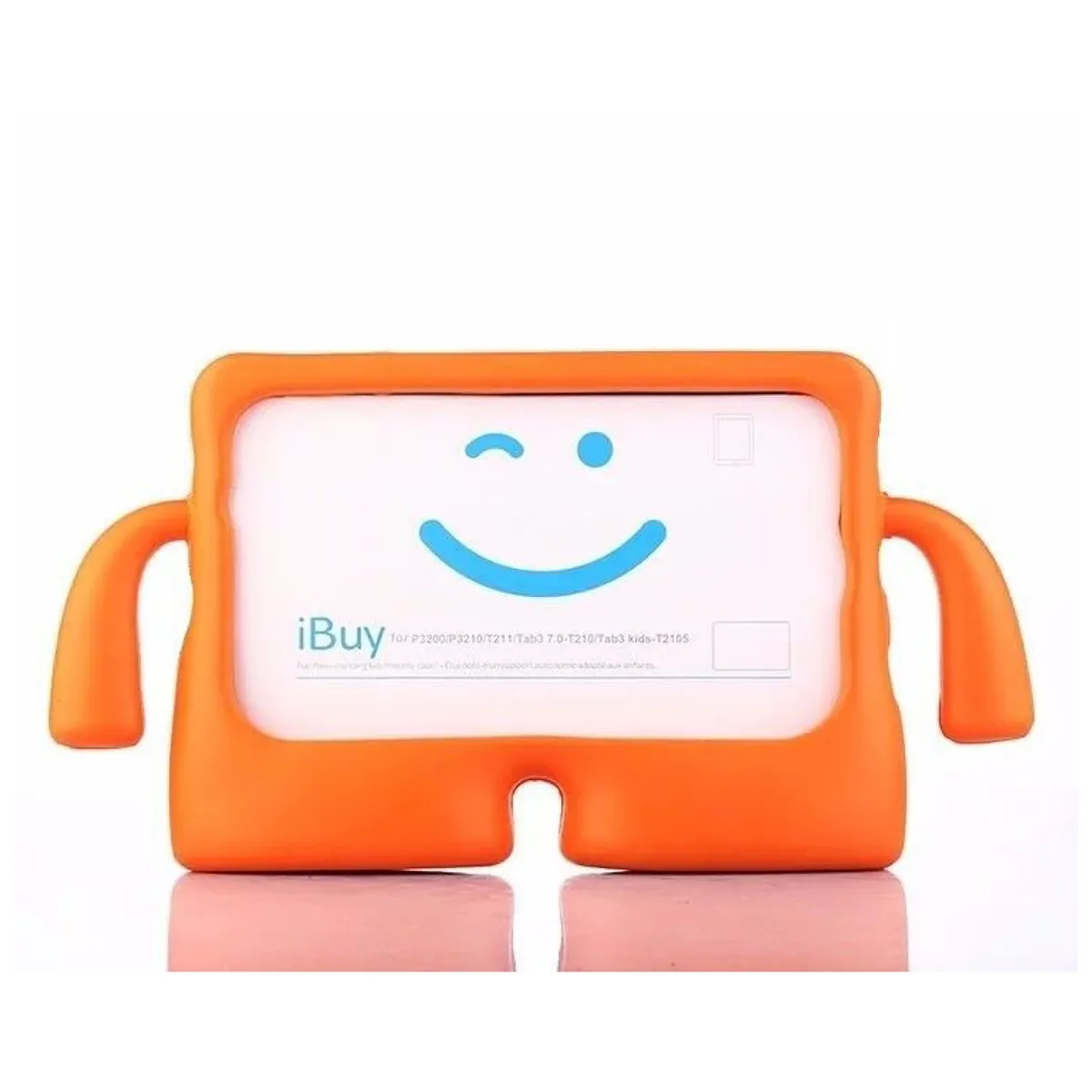 GENERICO - funda antigolpes  niños para tablet de 9.7 pulgadas NARANJA